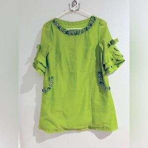 Unbranded Green Mini Dress for Women Size S
